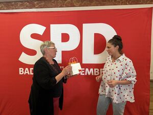 Rosa Hübner ist die SPD-Kandidatin für die Landtagswahl