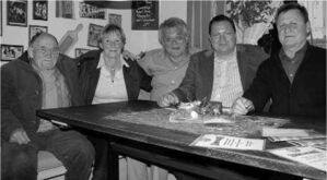 Hermann Krause, Thea Lautenbacher, Peter Beuter, MdB Martin Gerster (Biberach) und Edgar Müller